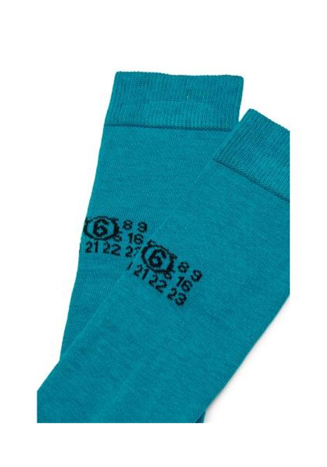Calzini con logo MM6 KIDS MAISON MARGIELA | M61118 MM045M6811